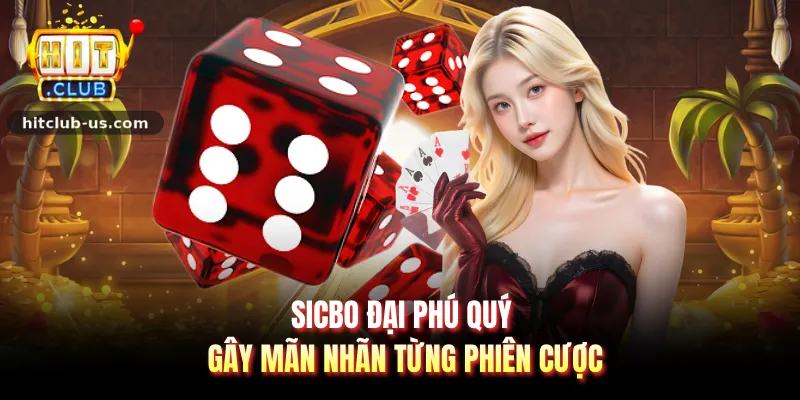 Sicbo đại phú Quý gây mãn nhãn từng phiên cược