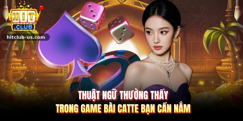 Thuật ngữ thường thấy trong game bài catte bạn cần nắm