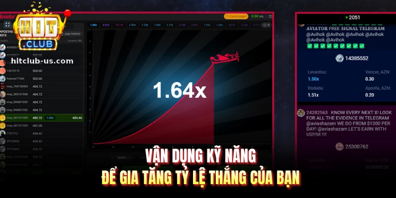 Vận dụng kỹ năng để gia tăng tỷ lệ thắng của bạn